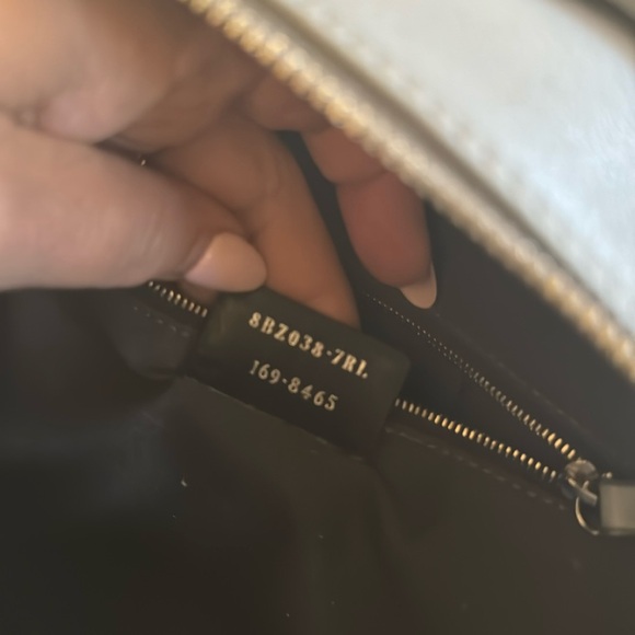 Fendi-Mini Flowerland BackPack-Light Blue Leather - Picture 10 of 11